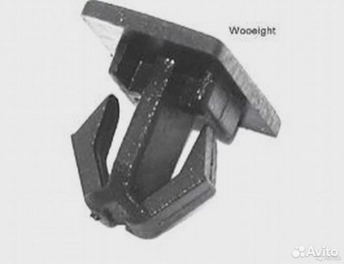 Chrysler 300c клипса порога комплект 10штук