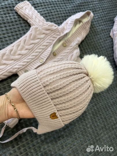 Зимний комплект на выписку девочке