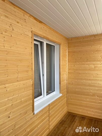 Остекление балконов и отделка / Балкон под ключ