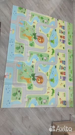 Детский коврик для ползания mikmel