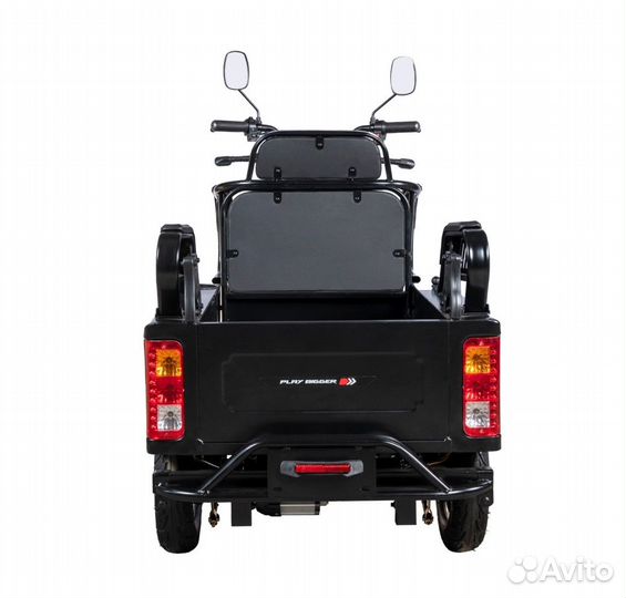 Электротрицикл white siberia sibtrike MAX 2000W