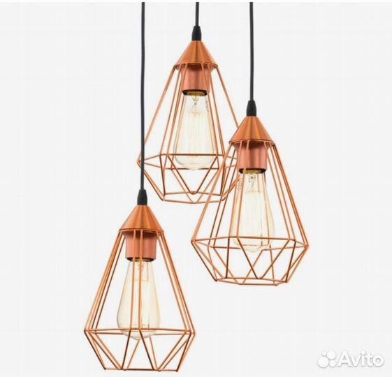 Светильник tarbes 3x60Вт E27 черный 31x31x110см