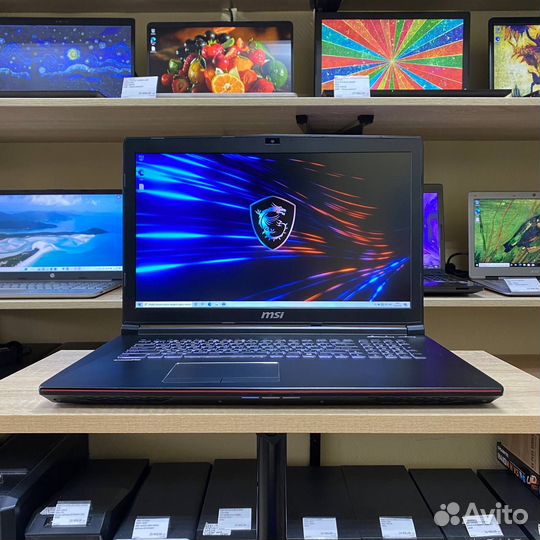Игровой ноутбук MSI Core i7, GTX, 17.3 - рассрочка