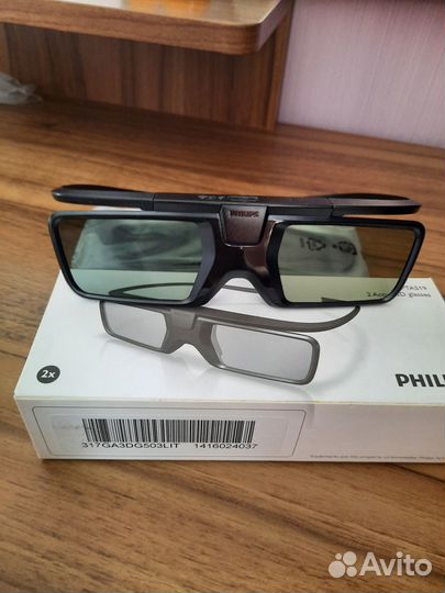 Продам активные 3D очки philips PTA519