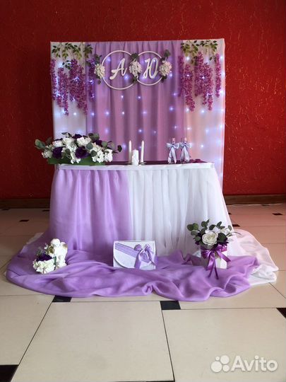 Оформление свадьбы