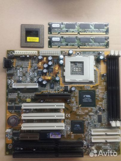 Ретро комплект Socket 370 AT/ATX