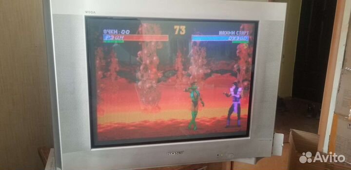 Телевизор Sony trinitron 100 герц 29диагональ