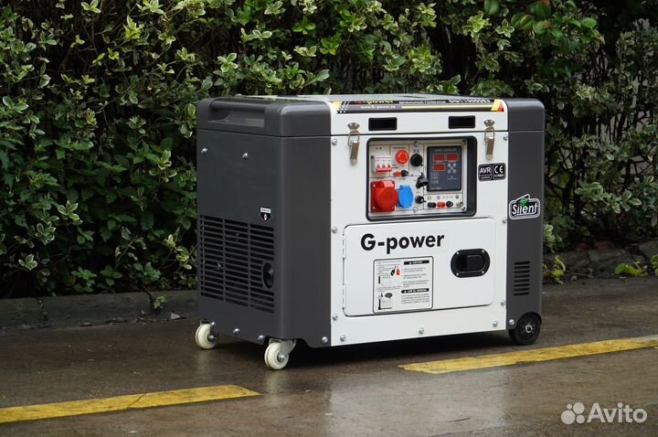 Дизельная элекетростанция 10 kW G-power DG11000S3
