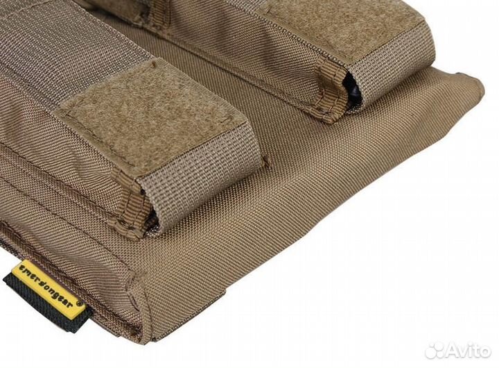 Панель с 2 открытыми подсумками под магазины 5.56