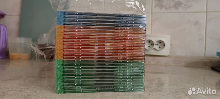 Коробки для CD DVD дисков. новые