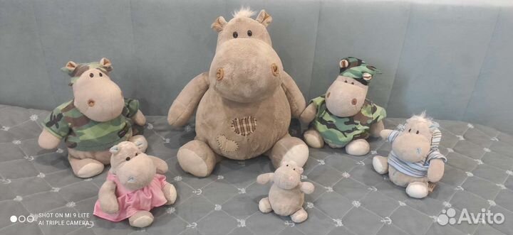 Коллекция бегемотов