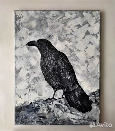 Картина Черный ворон