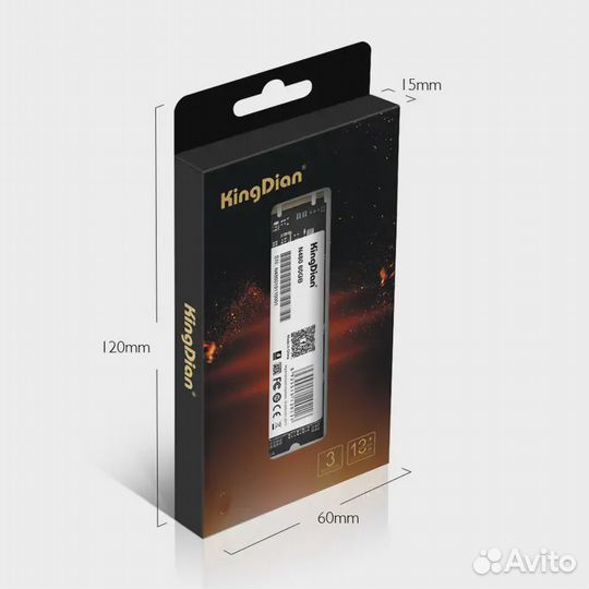 SSD M.2 Твердотельный накопитель N480 256GB