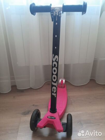 Самокат детский трехколесный бу