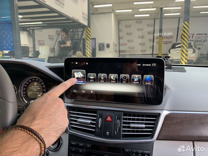 Магнитола Android Mercedes A CLA GLA