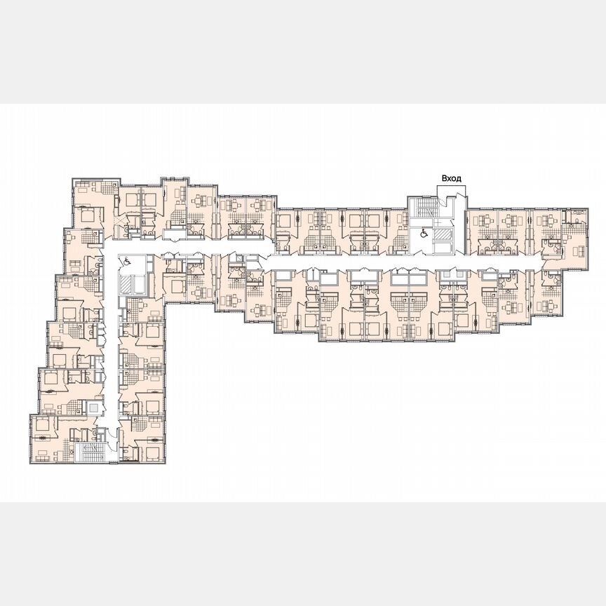 2-к. апартаменты, 40,9 м², 11/16 эт.