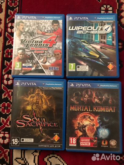 Картриджи PS Vita