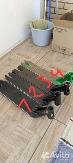 Запчасти для трюкового самоката