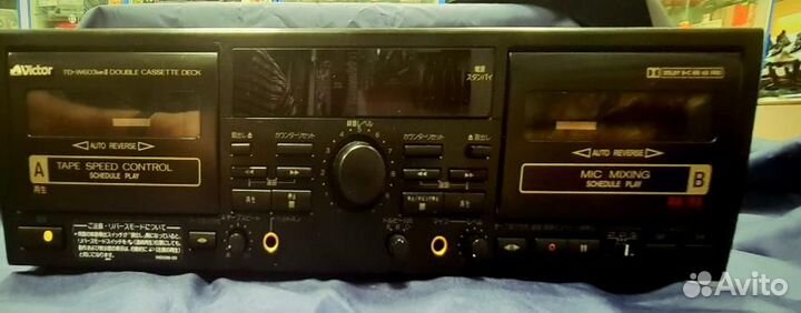 Двухкассетная дека victor TD –W603mk2