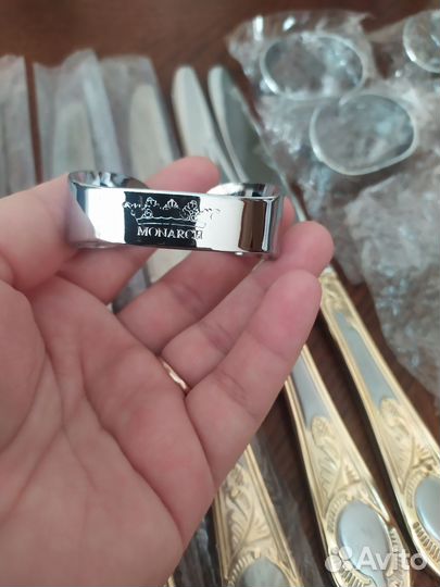 Ножи и кольца для салфеток