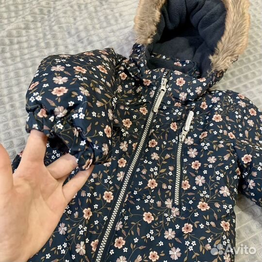 Комбинезон зимний hm 92 для девочки