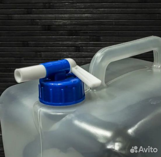 Канистра складная с краном