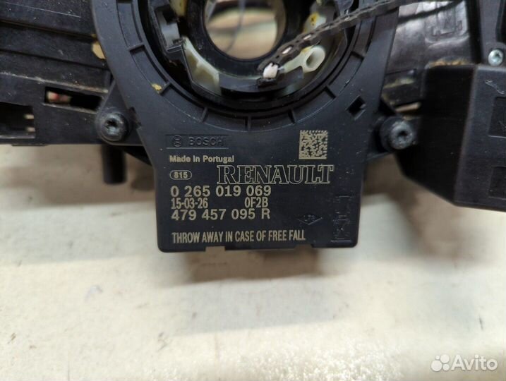 Переключатель поворотов и дворников Dacia Logan, 2015