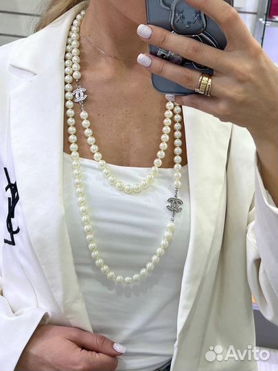 Бусы chanel