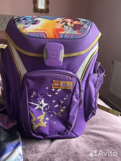 Рюкзак школьный для девочки lego