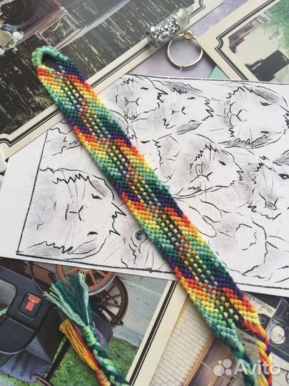 Фенечка из мулине