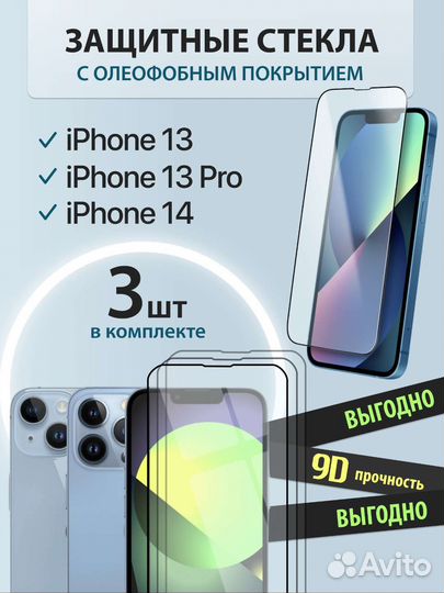 Защитные стекла iPhone