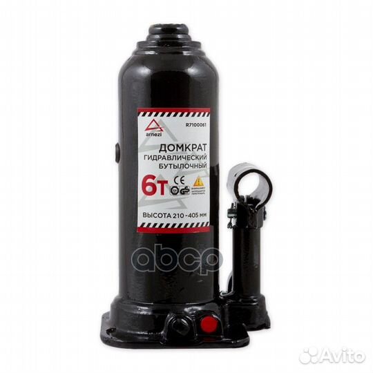 Домкрат гидравлический бутылочный 6 т. 210-405