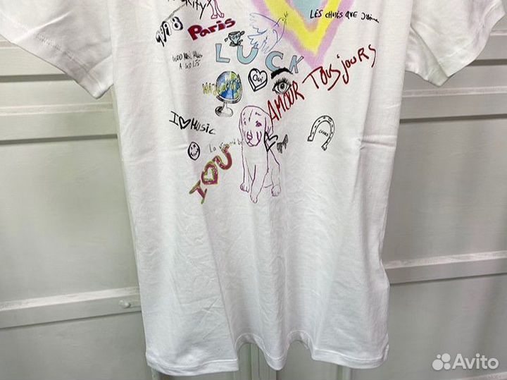 Футболка Maje с принтом / с рисунками