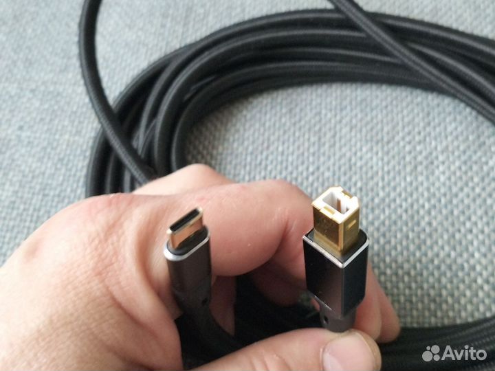Дата кабель USB type c - type b