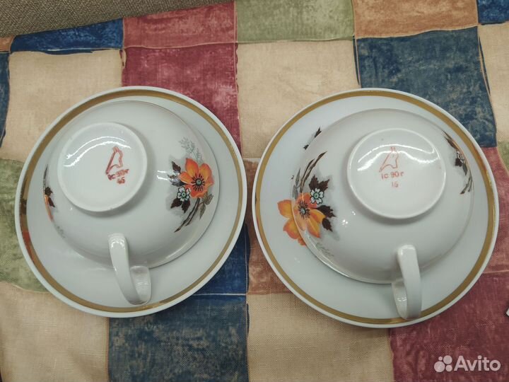 Чайный сервиз СССР дулево