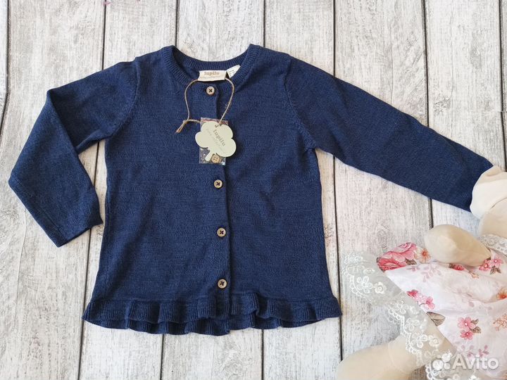 Кофточка для девочки Lupilu новая р. 62-68, 86-92