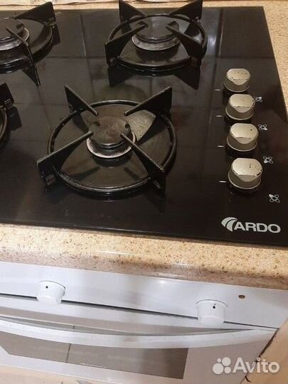 Газовая варочная панель 4 конфорки, ardo