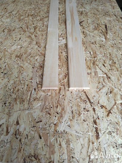 Плинтус деревянный из ели