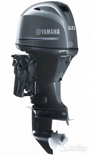 Лодочный мотор Yamaha F60 в наличии, растаможен