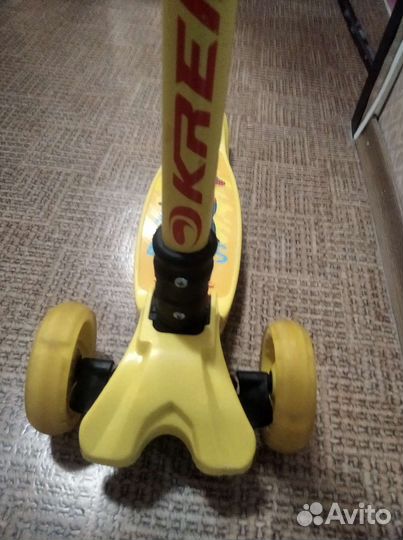 Самокат детский трехколесный