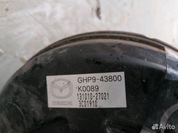 Вакуумный усилитель Mazda 6 Gj 2.5 PY 2014