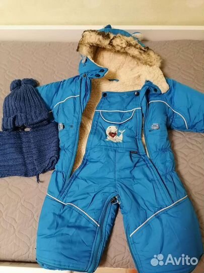 Зимний комбинезон до 80 см