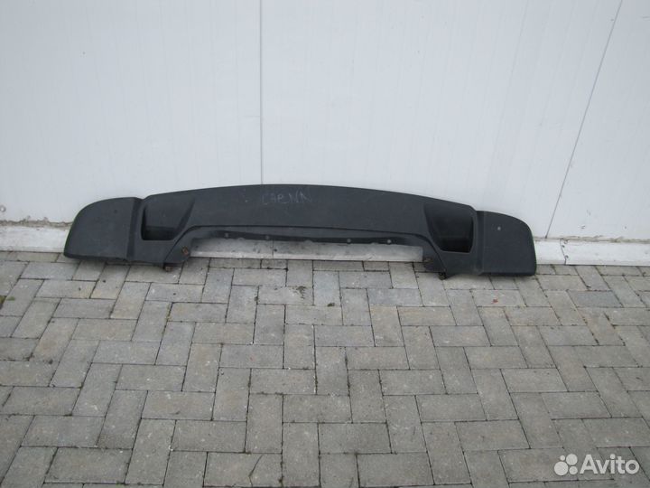 Porsche Cayenne бампер передний юбка 2002-2010