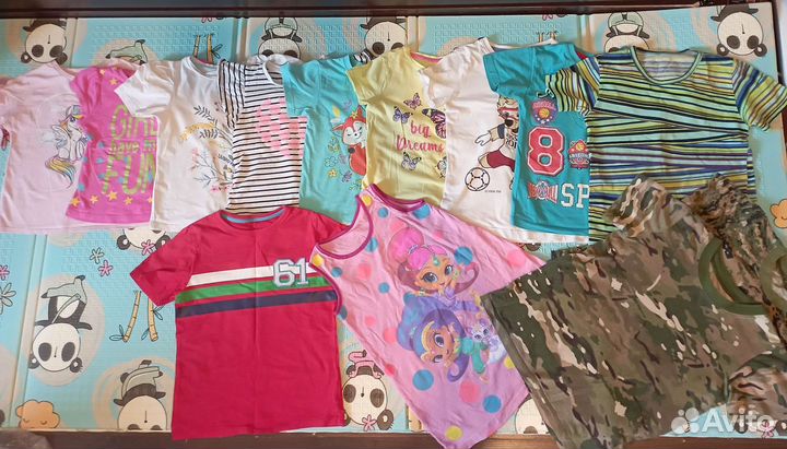 Одежда для девочки пакетом 5 лет