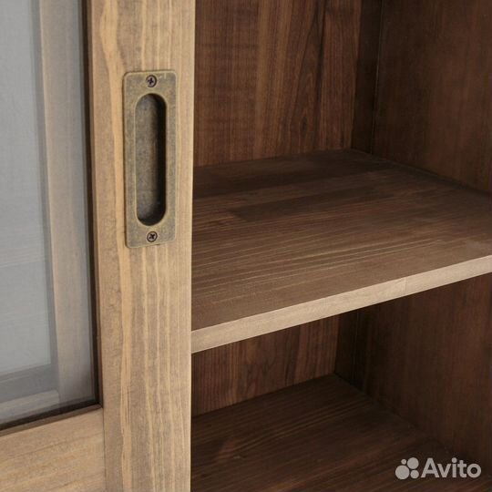 Шкаф книжный из массива дерева Сена