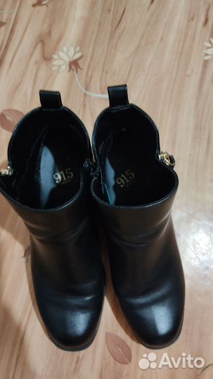 Полусапожки женские 39 размер на каблуке