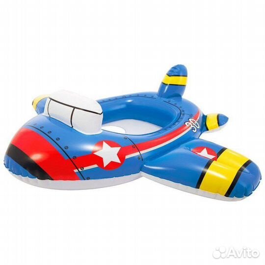 Детский надувной круг Самолет