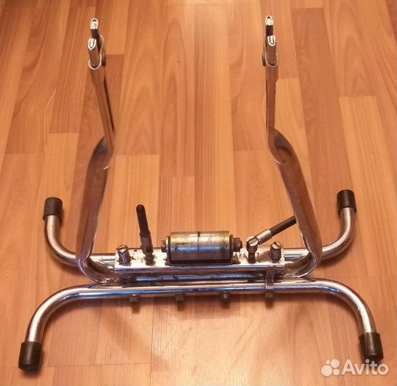 Велотренажер советский и подвес велосипеда