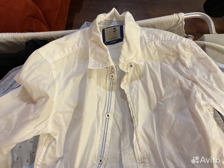 Набор 5 рубашек для мальчика 128 размер