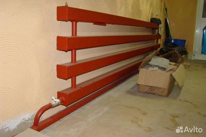 Регистры отопления из труб